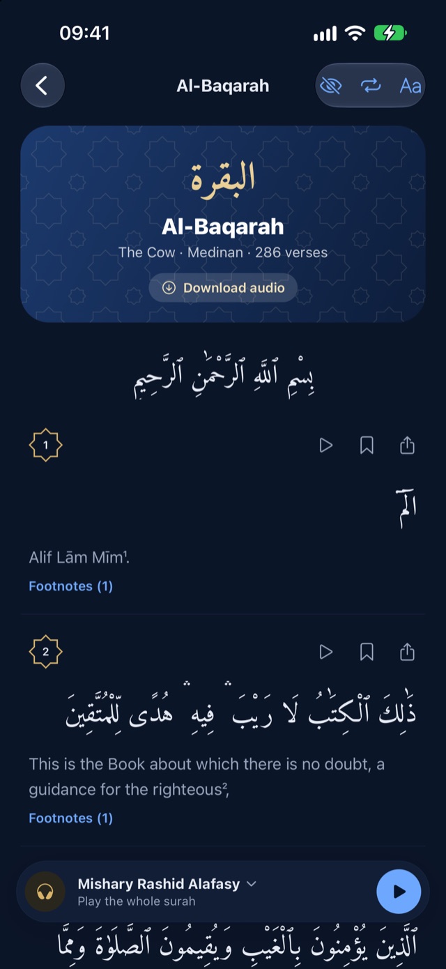 Dark mode